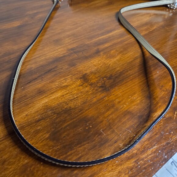 EUC Kate Spade Gold Cross Body shoulder bag - Picture 8 of 14